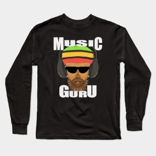 Cool Music DEE Jay Guru Dub Sounds System Long Sleeve T-Shirt